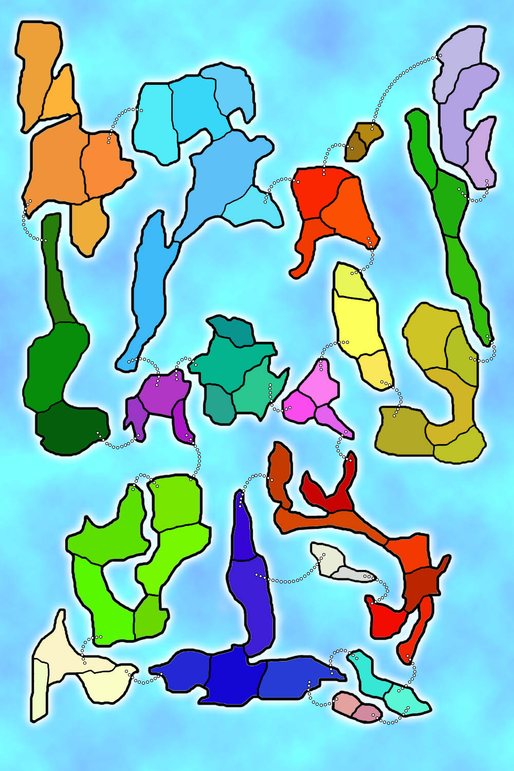 the map