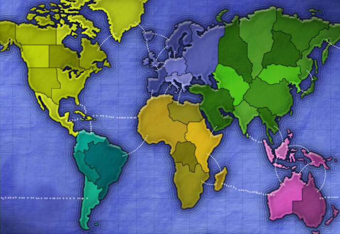 the map